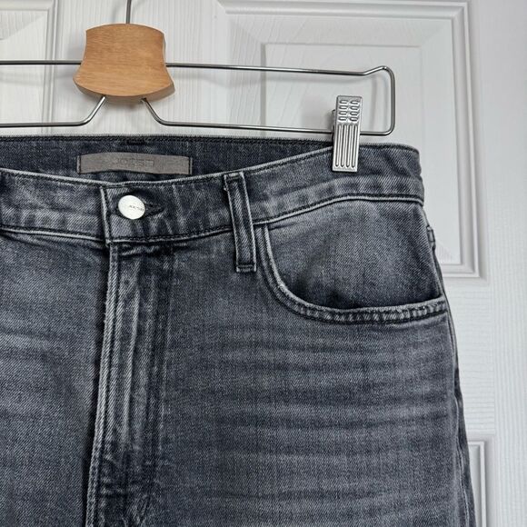 Joe’s Jeans The Blake High Rise Wide Leg Crop in Light Hearted Grey Wash Size 30 - Picture 10 of 16